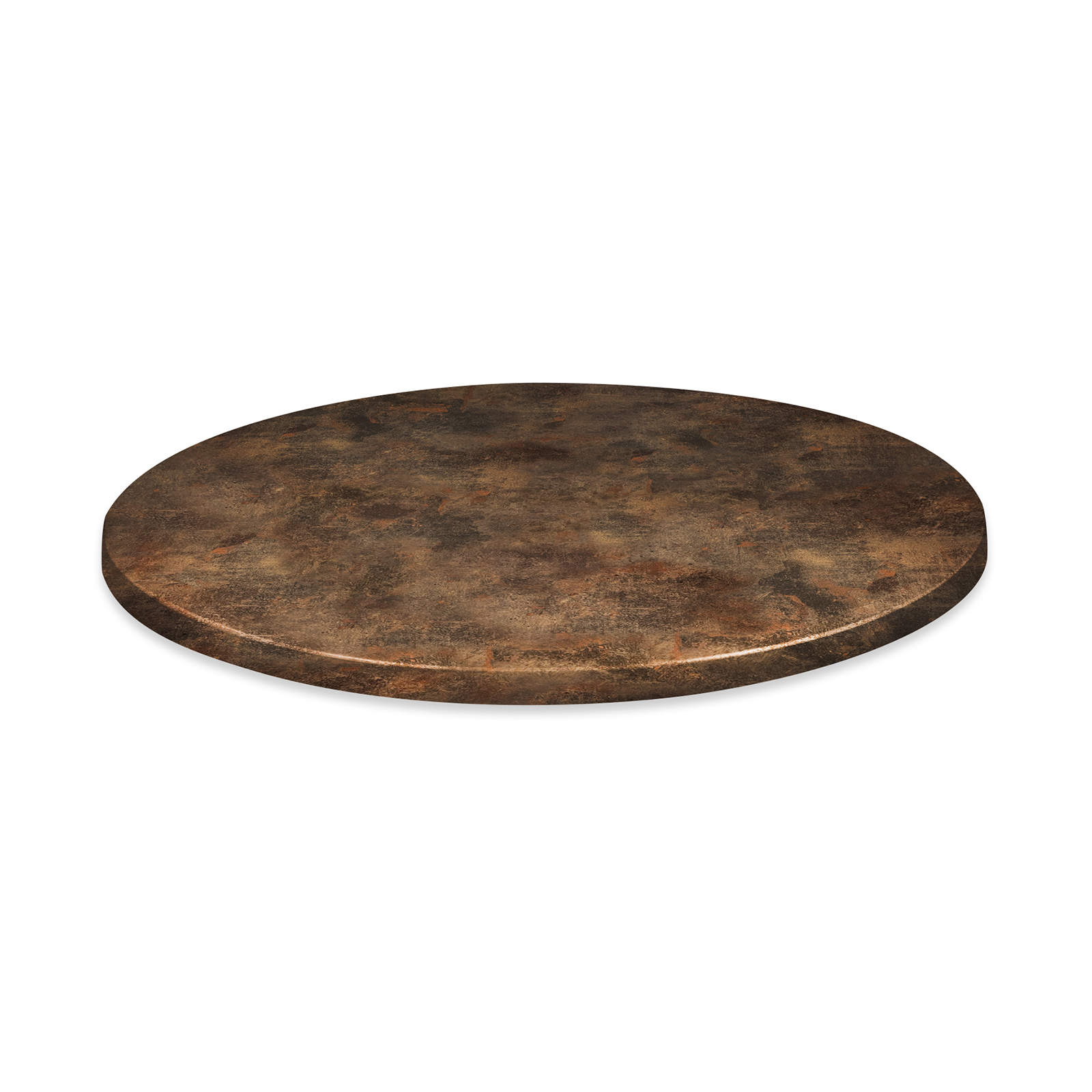 Table top Ø 60cm, Rustbrown