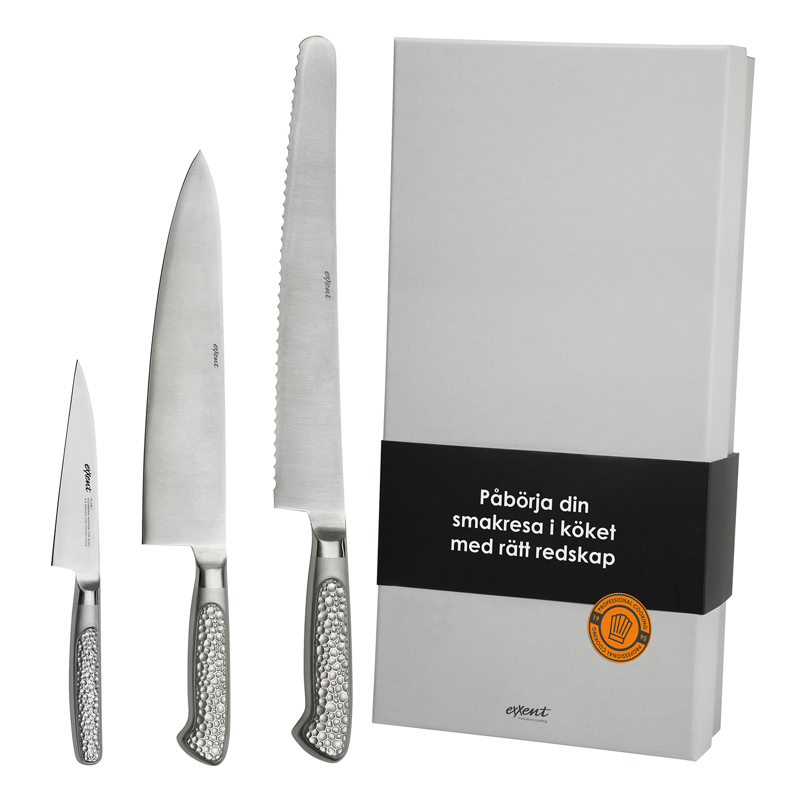 3-set knivar