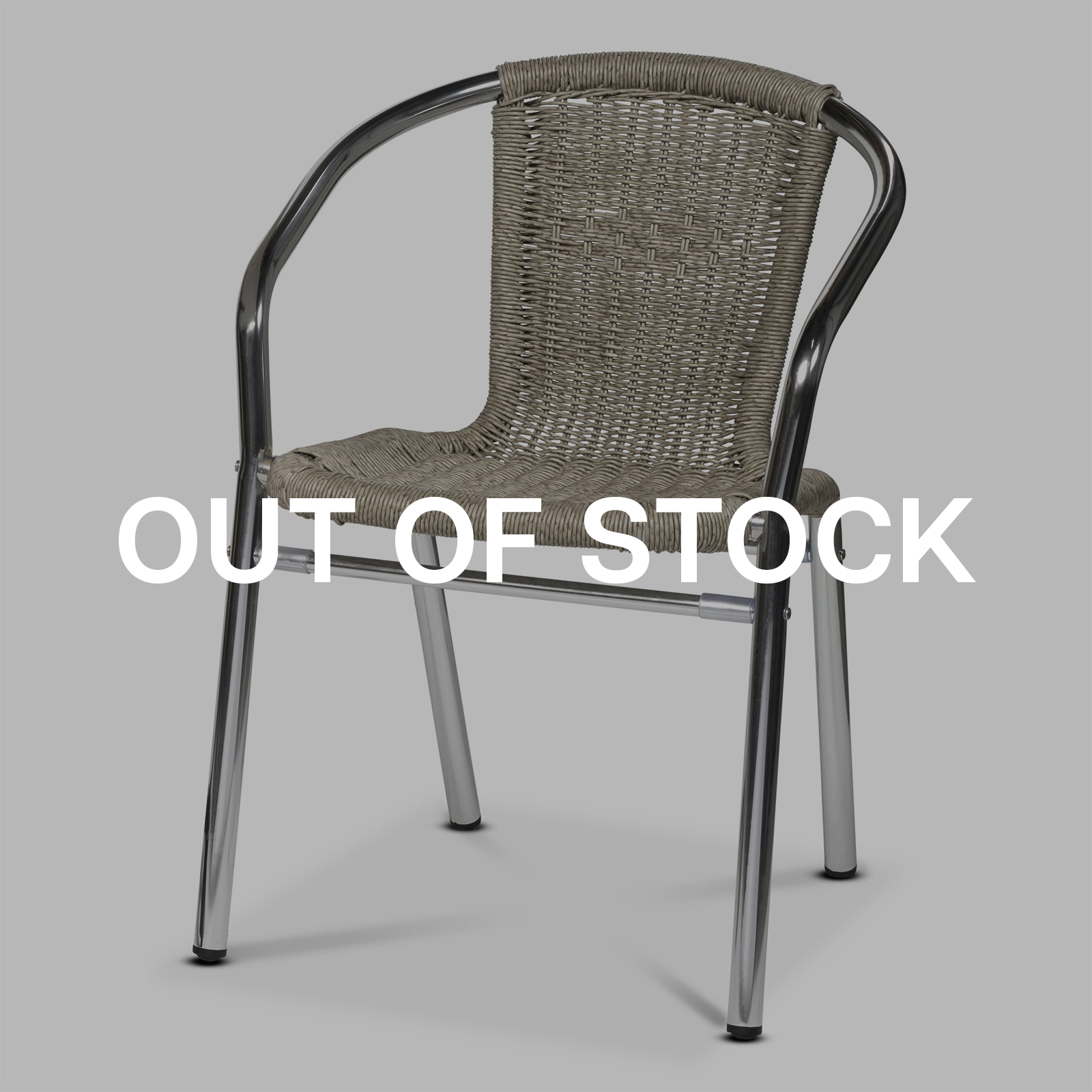 Alu-Bistro chair, khaki