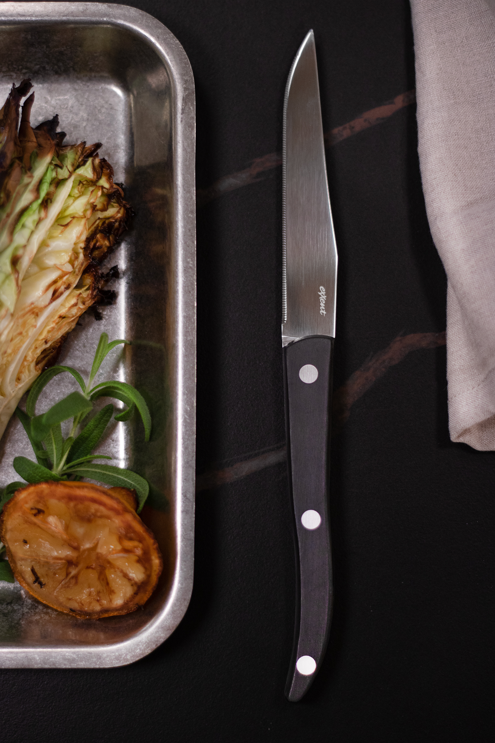 Palermo curve grillknivset 4 delar