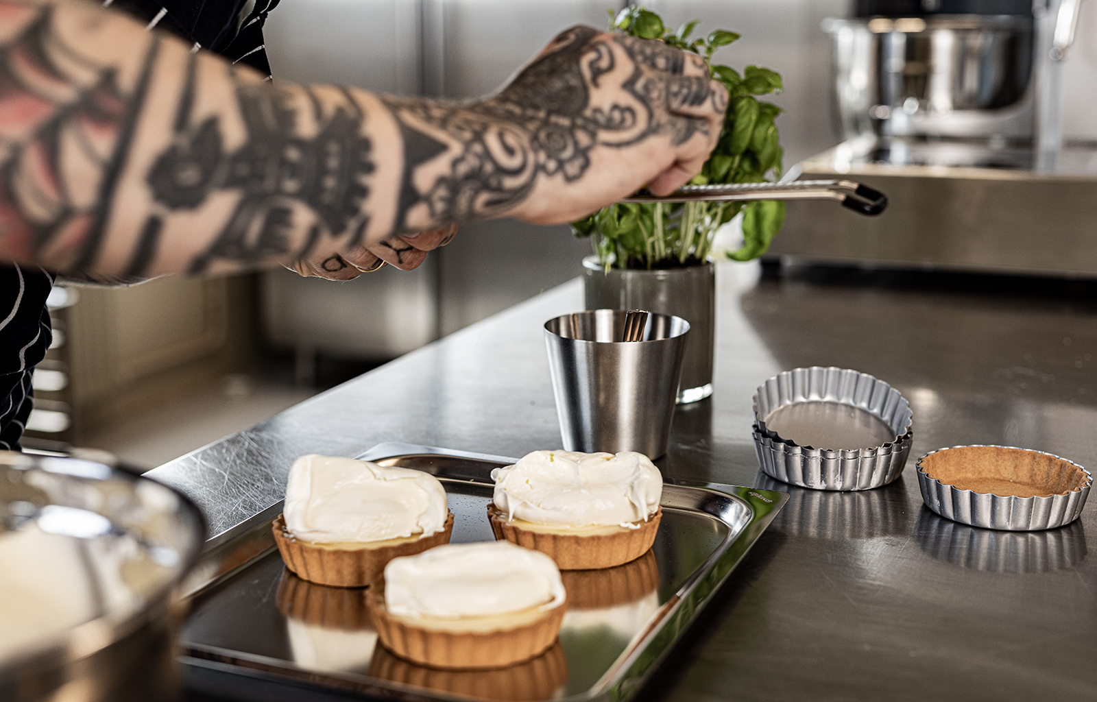 Pie form set Ø 10 cm, 4 pcs