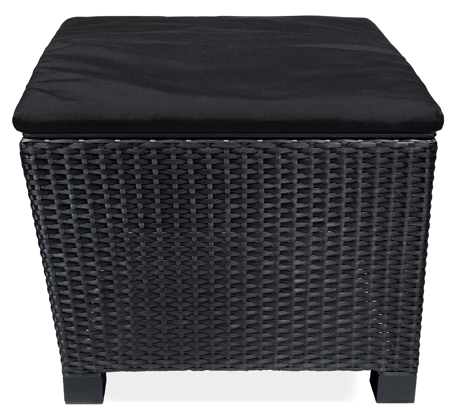 Lyon corner table 59x59cm, black