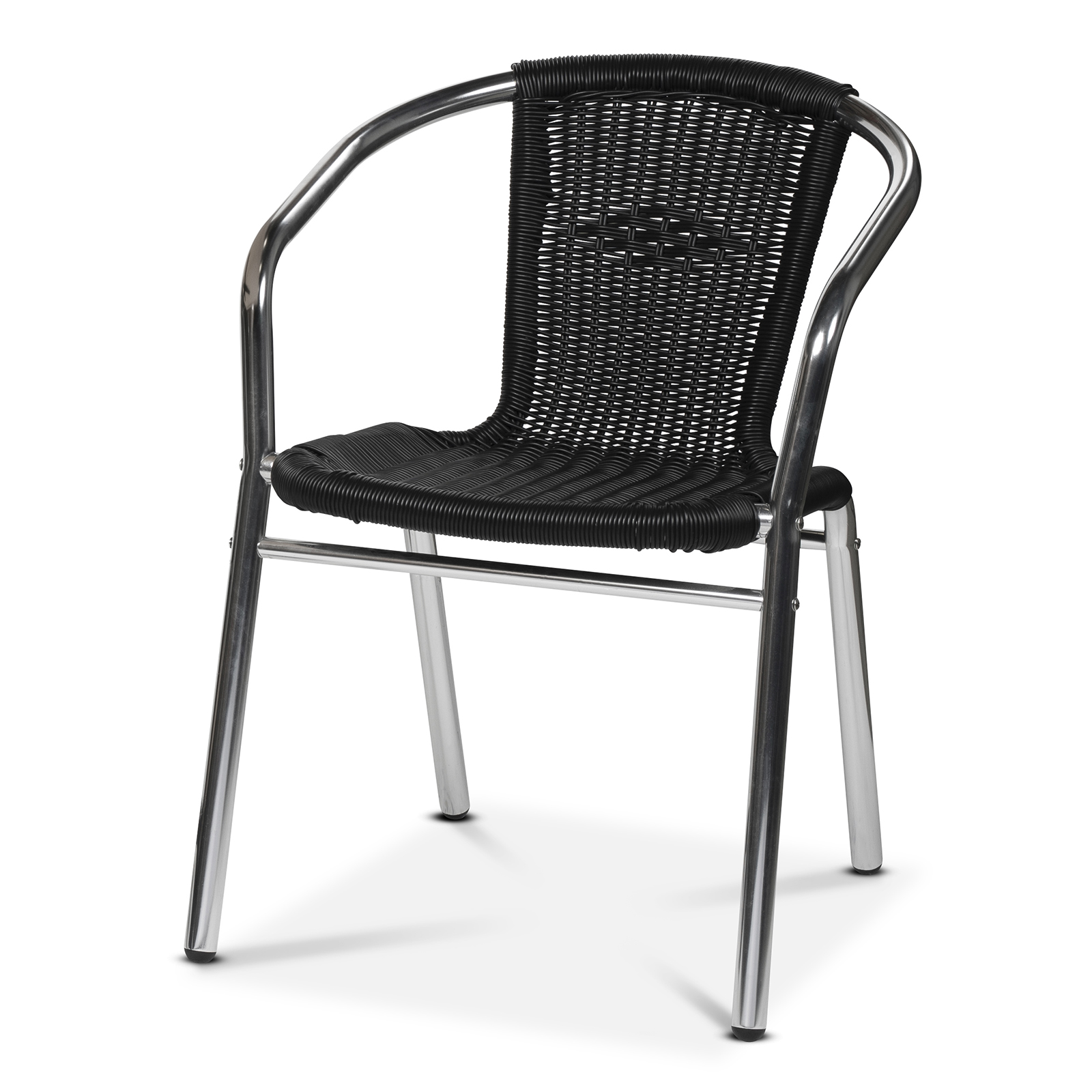 Alu-Bistro chair, black
