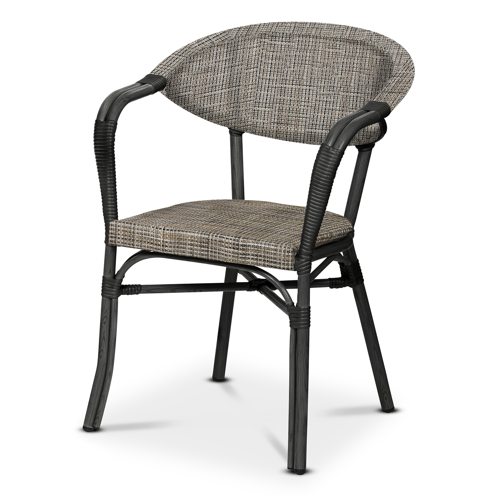 Karmstol Monaco, Khaki melerat texteline