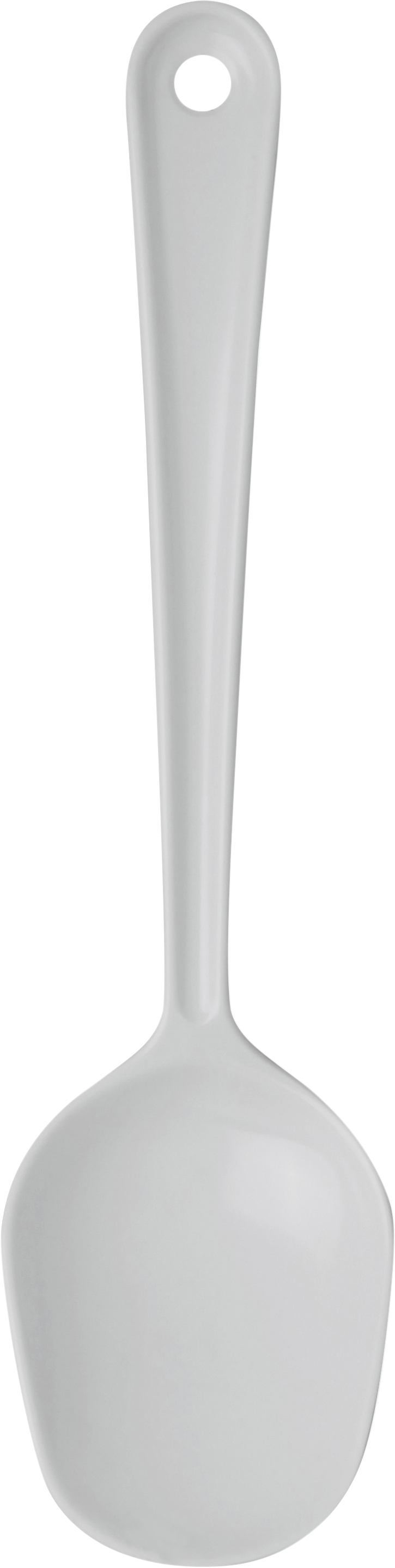 Plastskje 21,5 cm, hvit