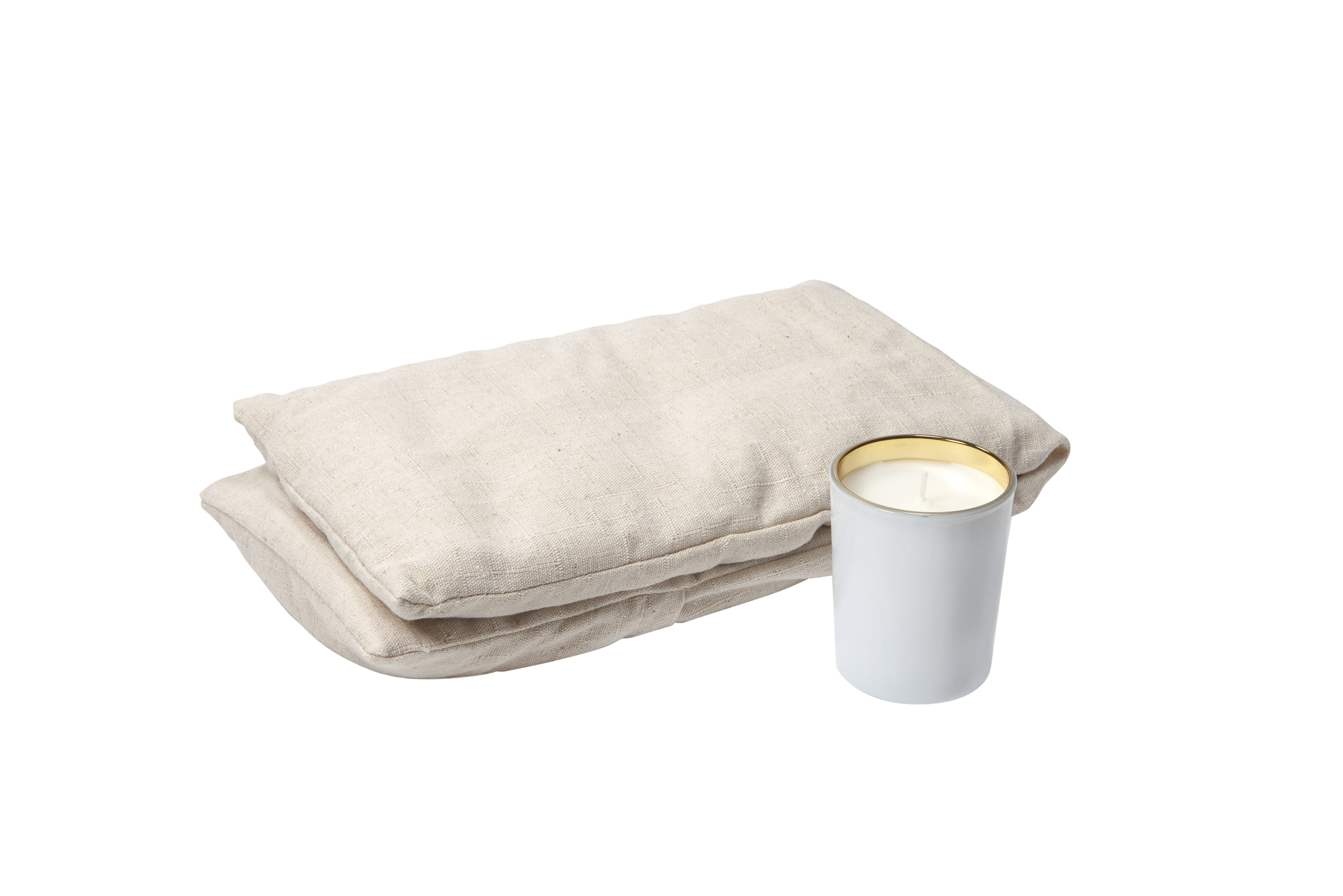 Vetekudde med doftljus