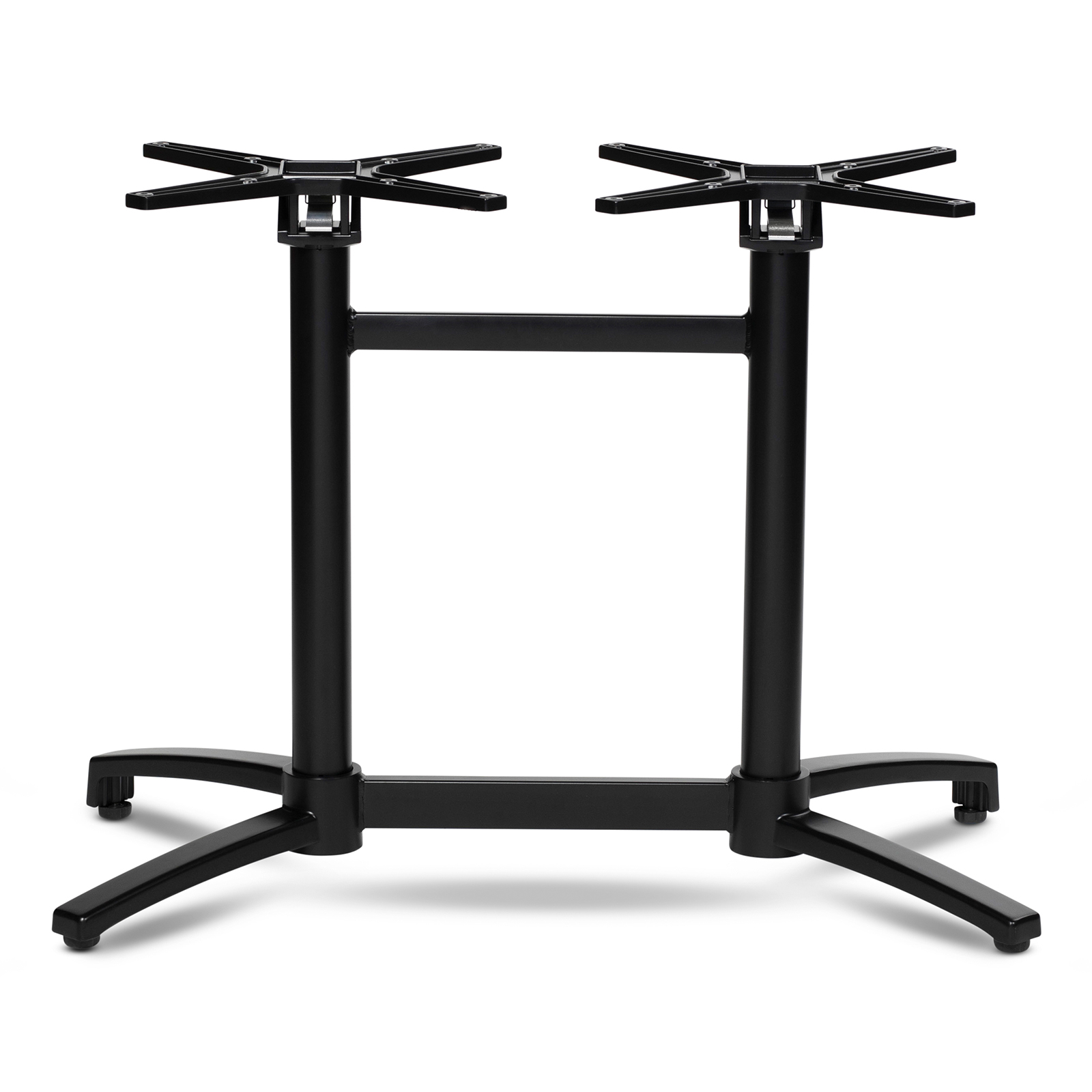 Table base for 110x70cm foldable, black