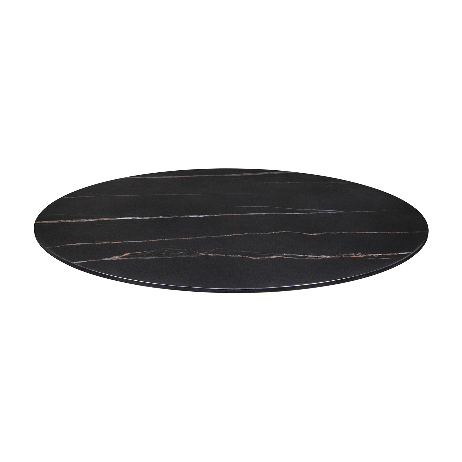 Bordsplate Ø 60cm, sort